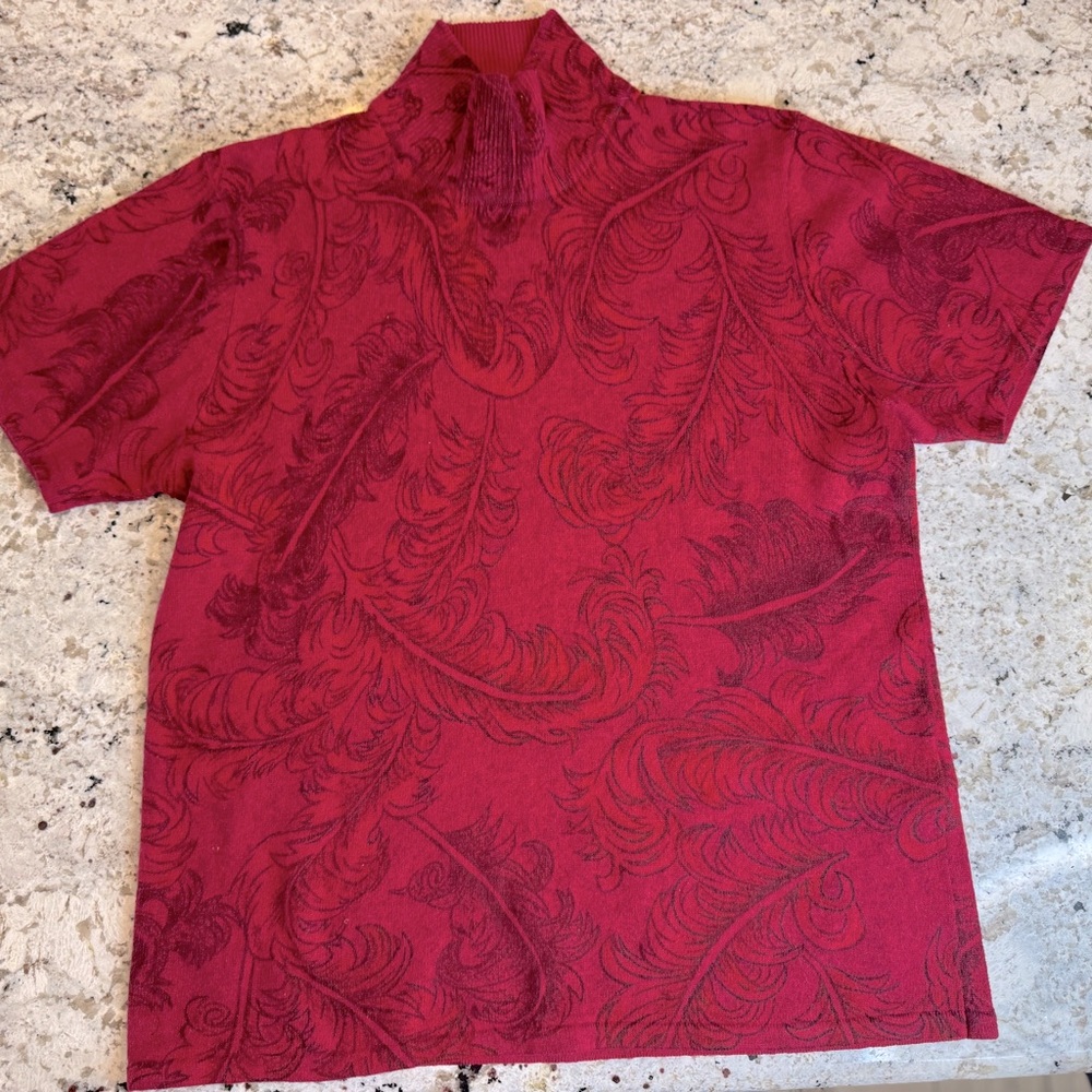 Talbot’s Magenta Wool Blend Sweater - Picture 1 of 6